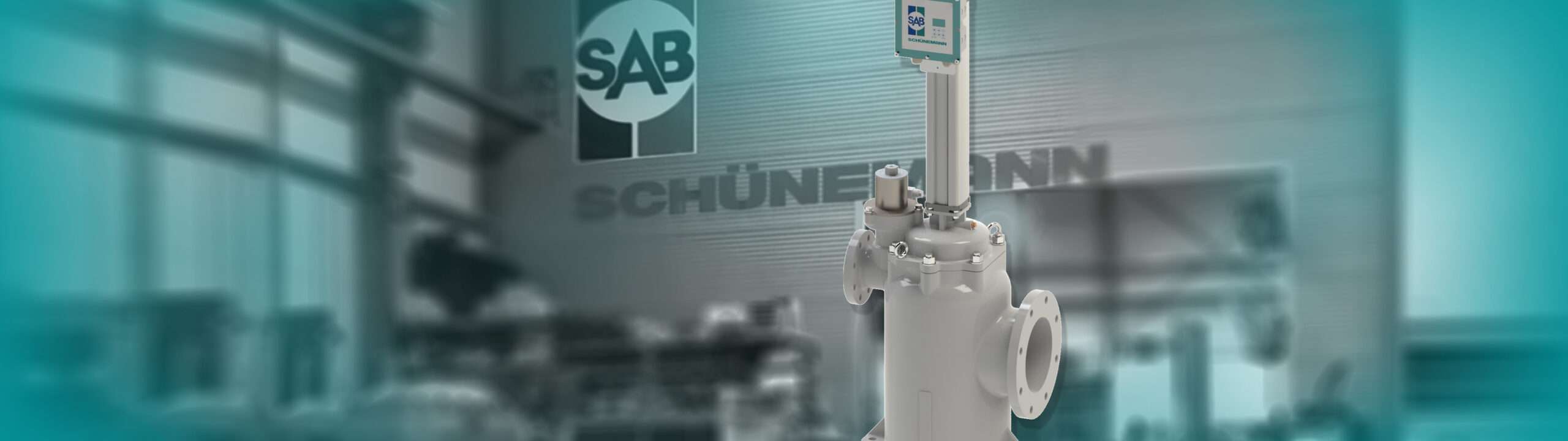 Schuenemann Filter F451 freigestellt vor verschwommenem Hintergrund