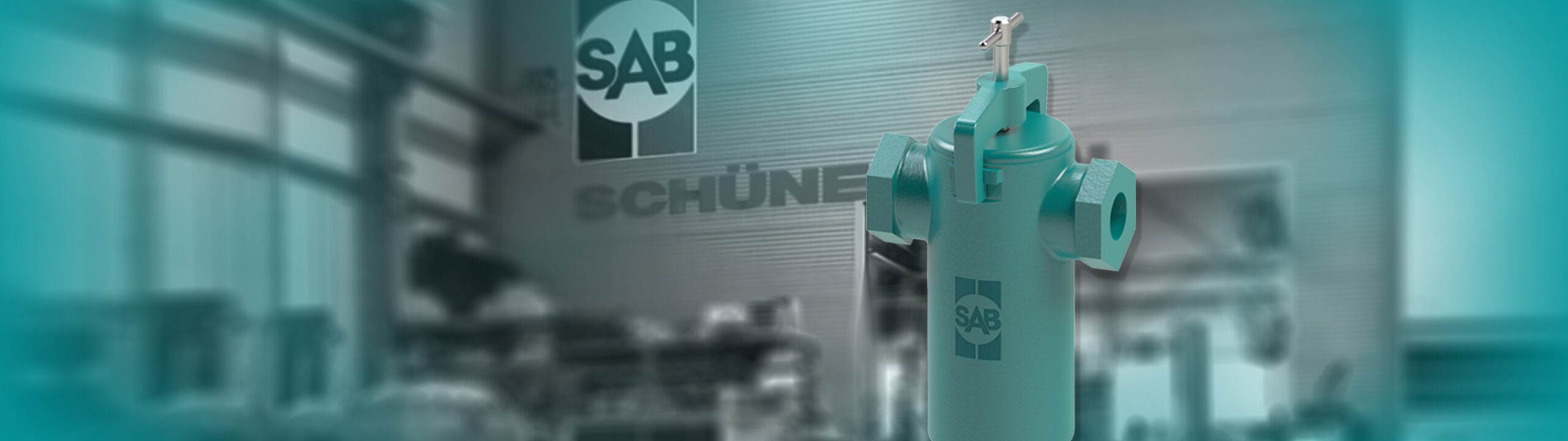 Schuenemann Filter F119, freigestellt vor verschwommenem Hintergrund