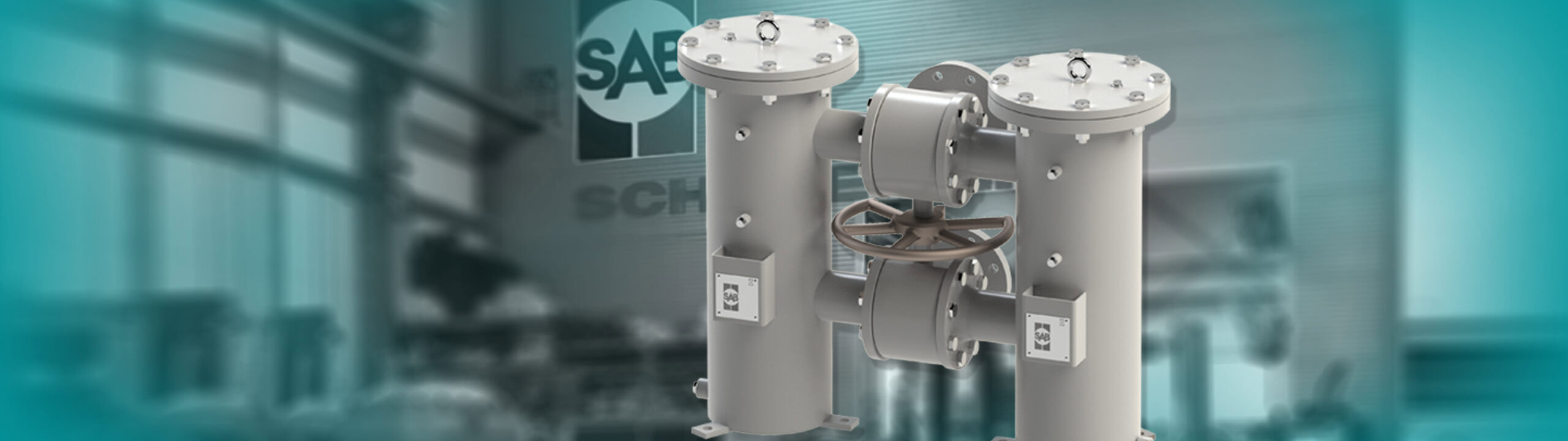 Schuenemann Filter F605, freigestellt vor verschwommenem Hintergrund