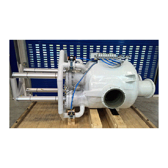 Automatikfilter F480 auf Holzpodest